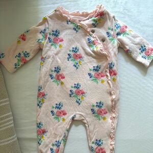 Janie & Jack Sweet Girl's Sleeper 0-3 month, 100% cotton